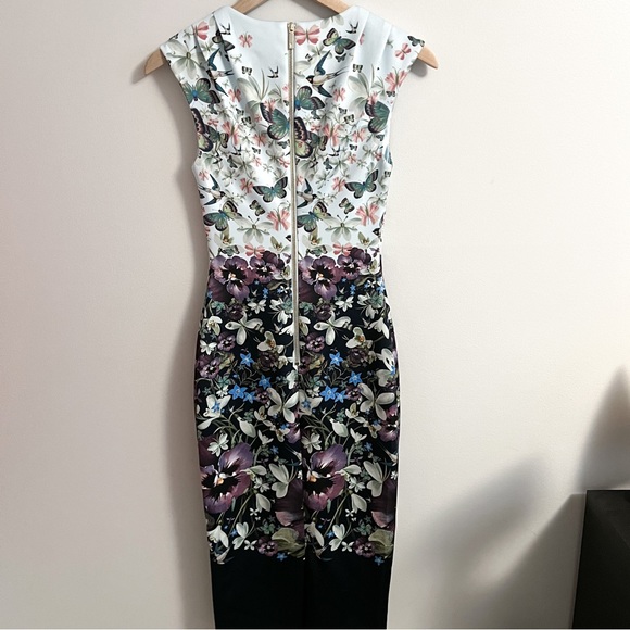Ted Baker Tiha Butterfly Midi Dress - Picture 3 of 12